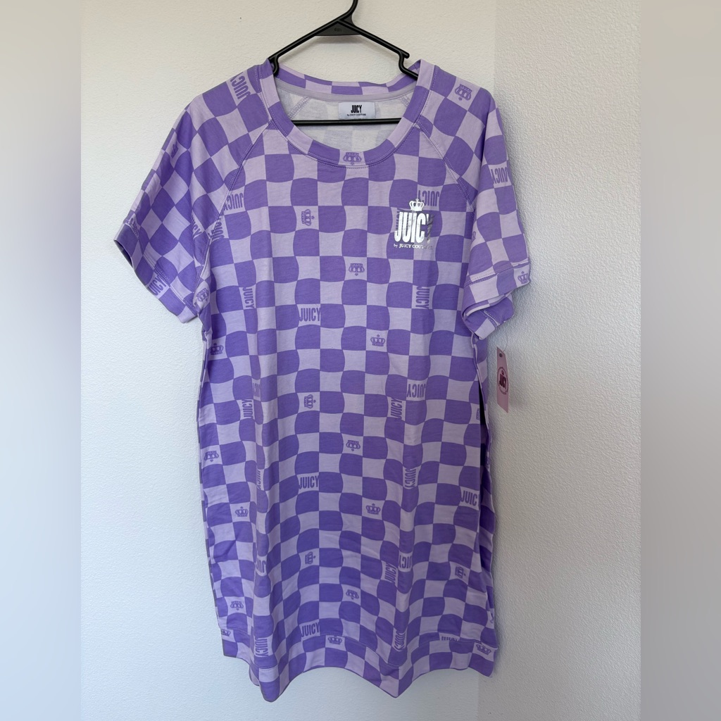 Juicy Couture Long Lavender Sleep Tee
